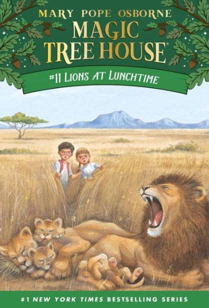 Magic tree house lions at lunchtime